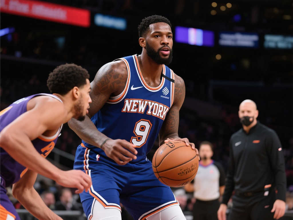 [流言板]表现低迷！兰德尔全场仅抢3篮板，赛后评分跌至5.2分